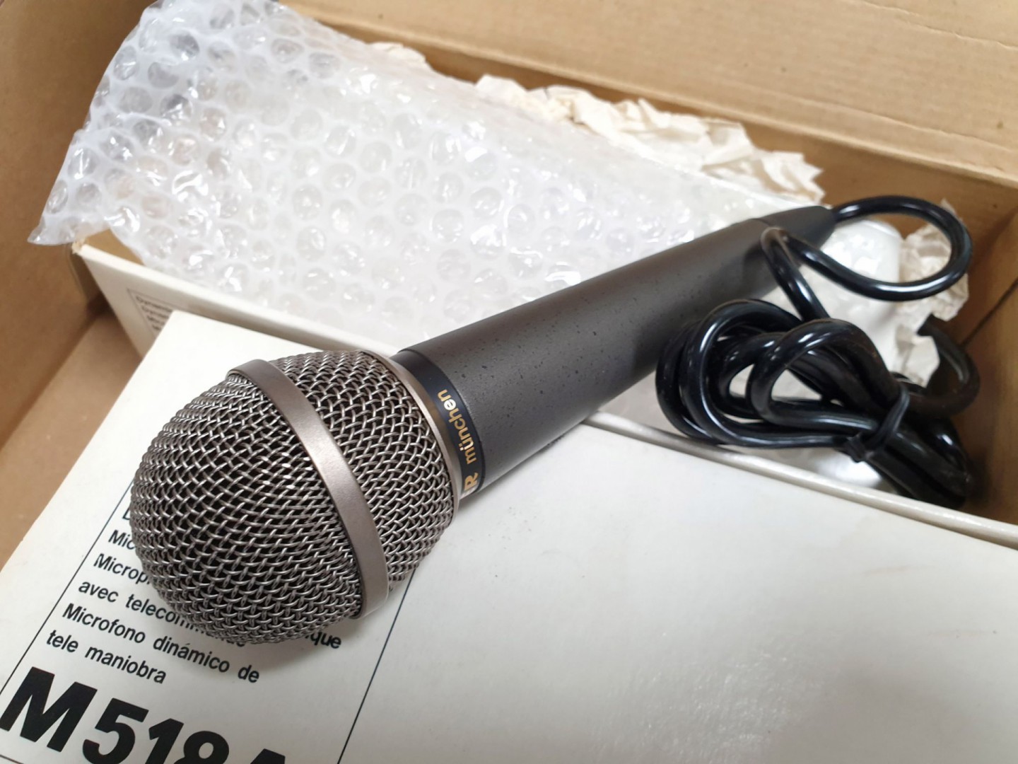 Uher M518A remote control microphone (boxed & unus...
