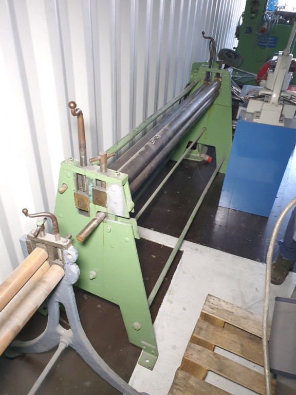 72" manual bending rolls