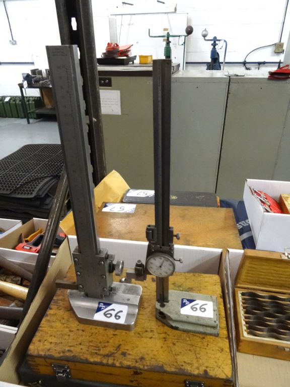 Mitutoyo 300mm height gauge, Shardlow 380m height...