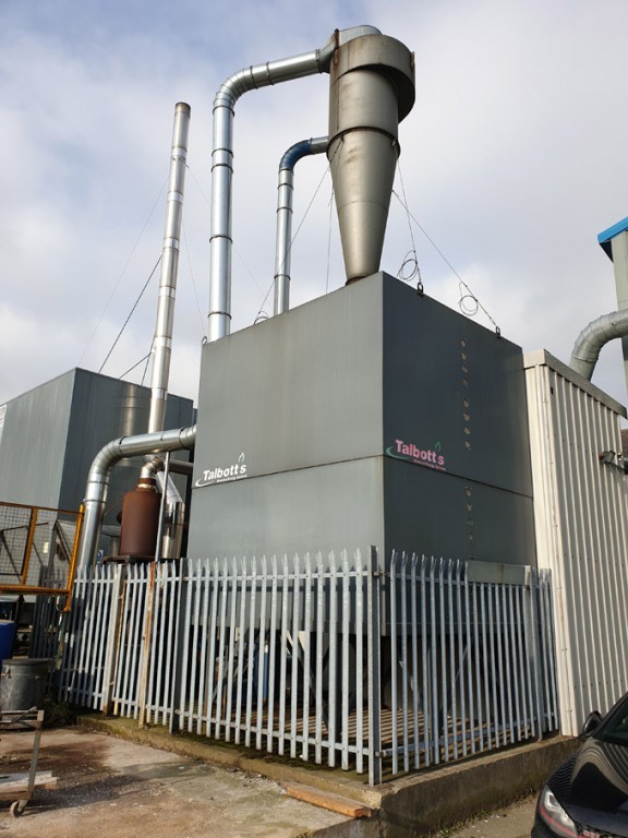 Talbotts model C4 Water biomass boiler, 3.5bar max...