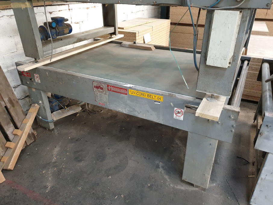 Cefla Interwood TM/2500/RBT power belt conveyor, 1...
