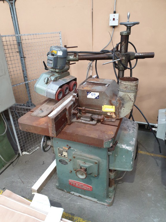 Wadkin EQ2760 spindle moulder, power feed, 4500-60...