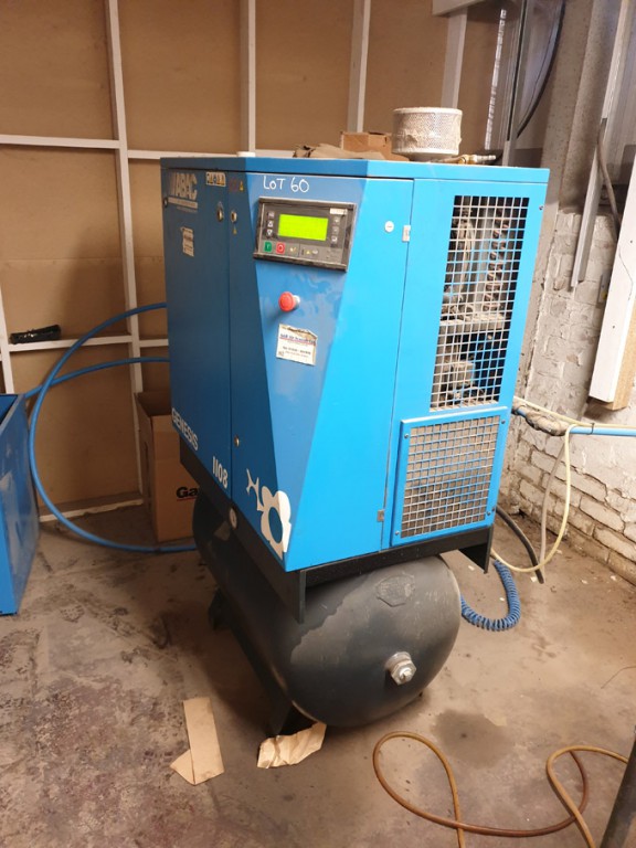ABAC Genesis 1108 compressor, 11kW, 8 bar, 1.65m3/...