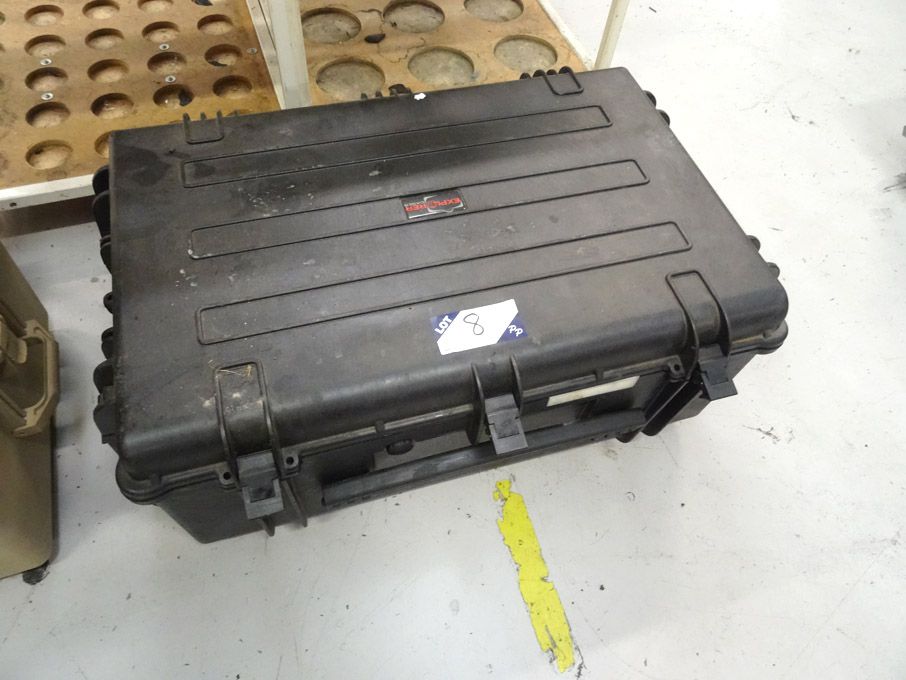 Explorer black plastic storage / flight case, 750x...