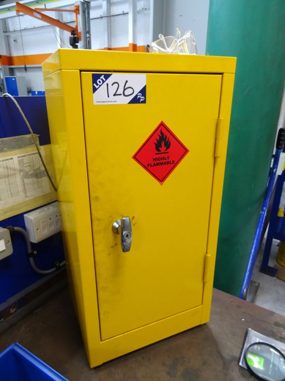 Single door flammable storage cupboard, 350x710x31...