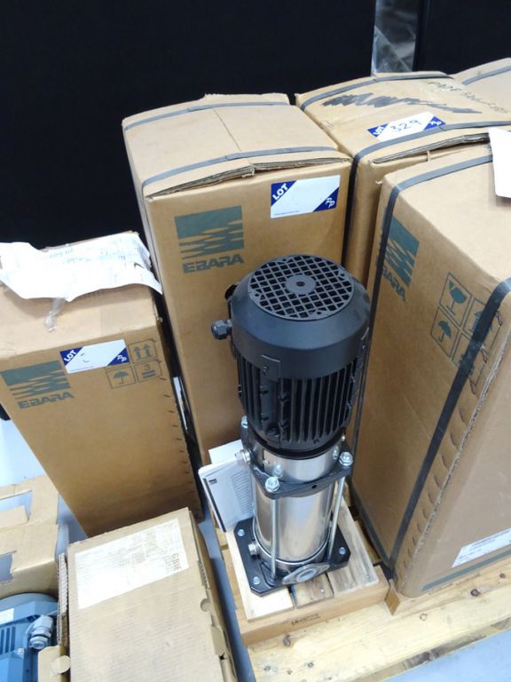2x Ebara EBML/13 centrifugal pump, 1.1kW (2015) (b...