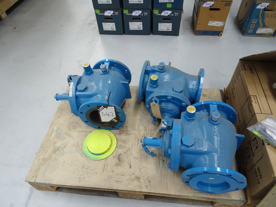 3x Bryan Donkin 150mm Series 305LP valves (unused)