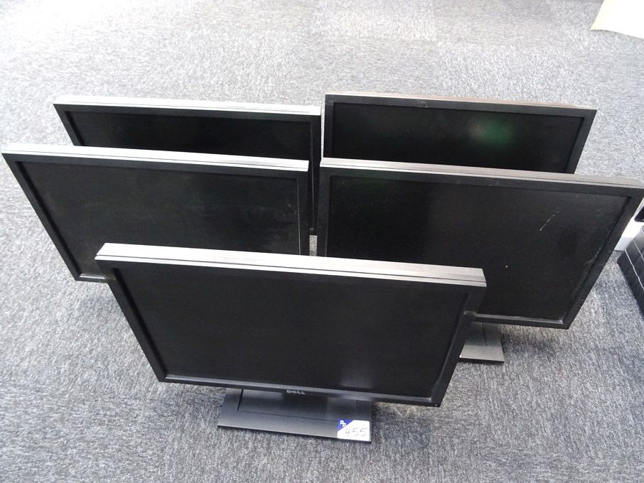 5x Dell E1911C LCD colour monitors