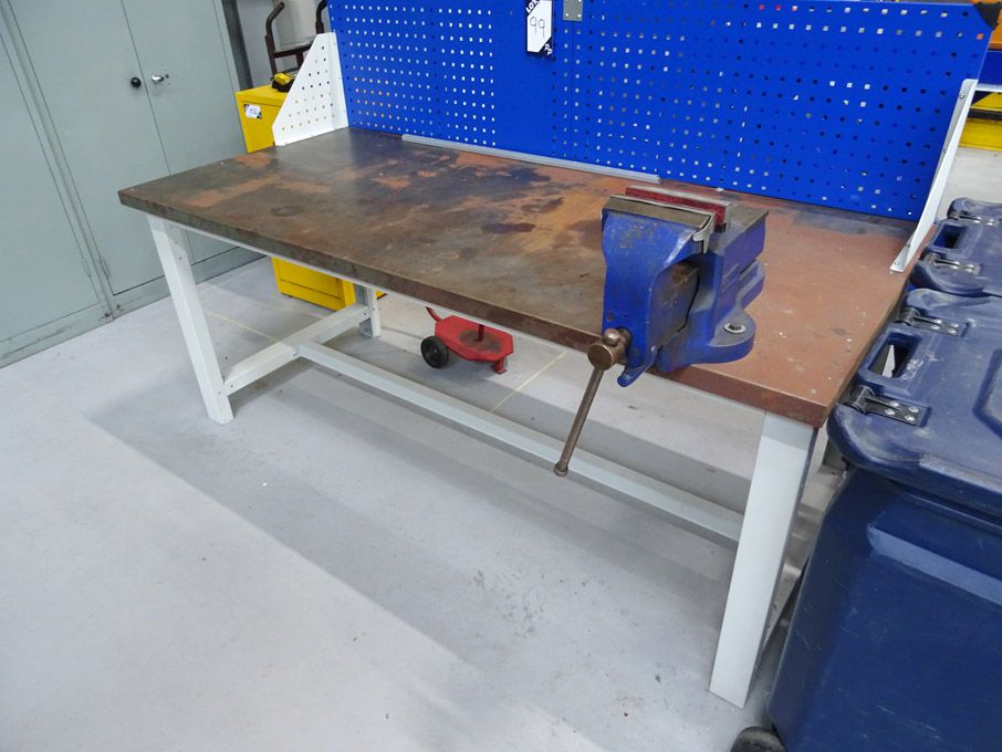 Bott 2000x900mm metal framed work table with Recor...