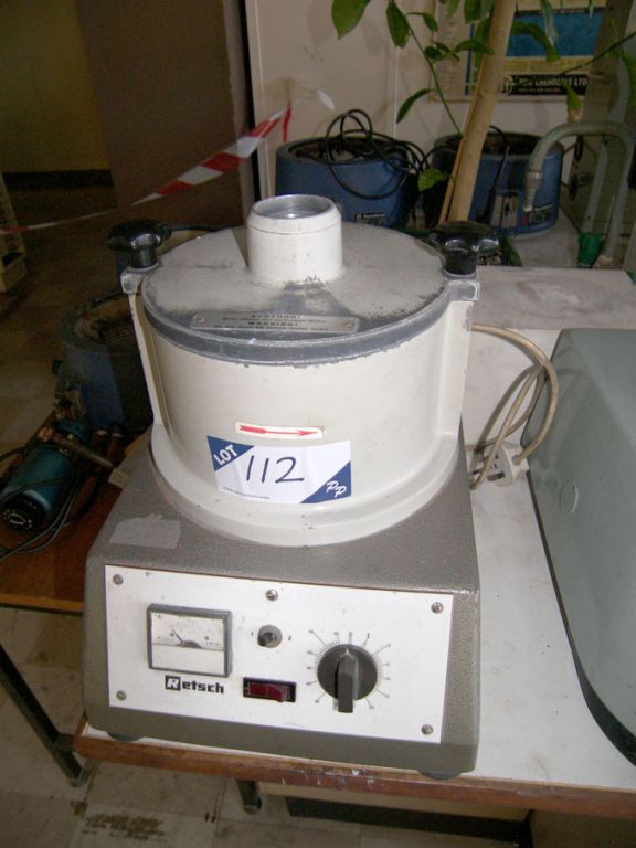 Retsch 240v centrifuge, variable time settings