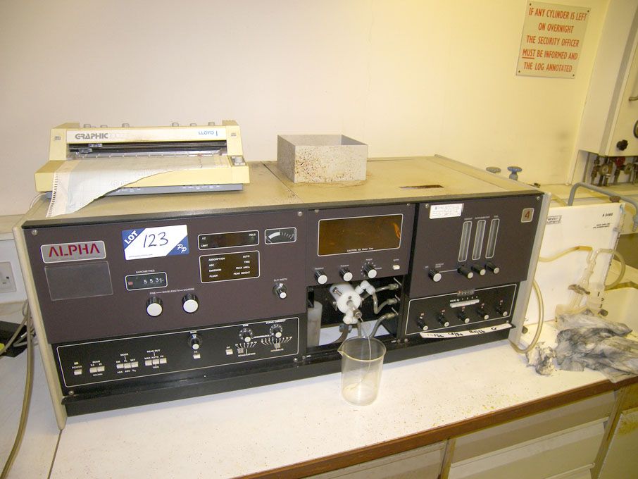 Baird Alpha 4 atomic absorption spectrometer