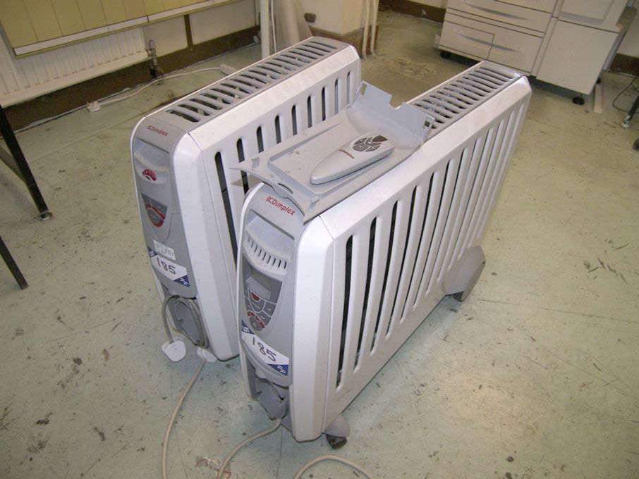 2x Dimplex Cadiz portable electric heaters