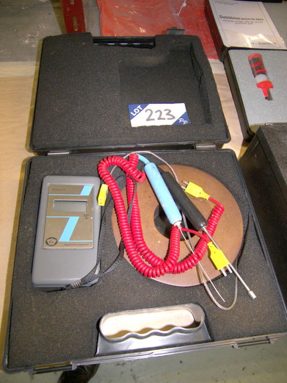 Comark digital thermometer, Devilbiss Breathe safe...