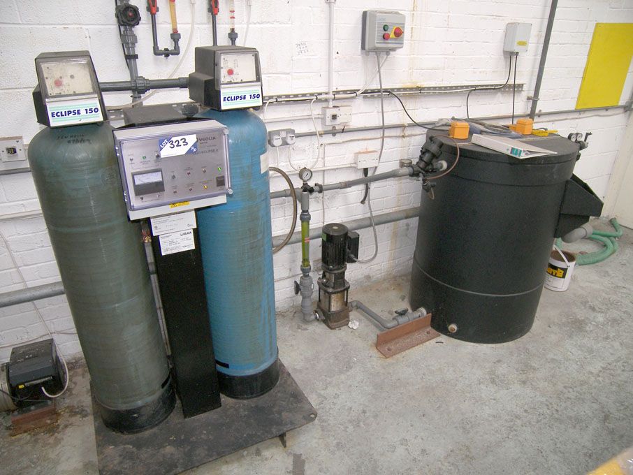 Duo Eclipse 150 II two stage deioniser, 1.5m3/hr m...