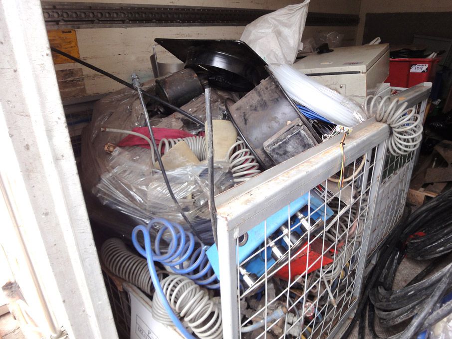 Contents of store inc: electrical socket, trip swi...