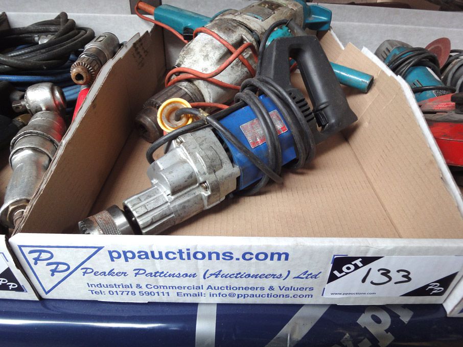 Toshiba 16mm hammer drill, 110v & Wolf Sapphire 38...