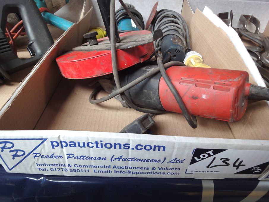 Makita 9501B, 100mm, 110v, Bosch GWS 7, 100mm, 110...