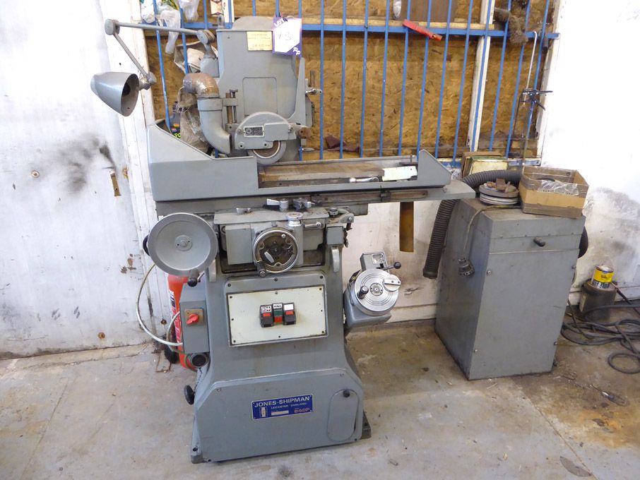 Jones & Shipman 540P surface grinder, 18x6" mag ch...