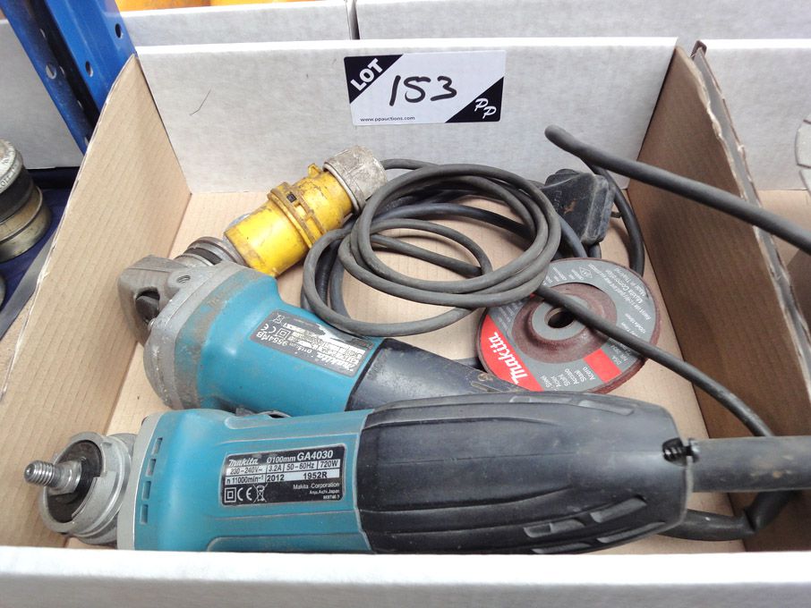 Makita GA4030, 100mm disc grinder, 240v & Makita 9...