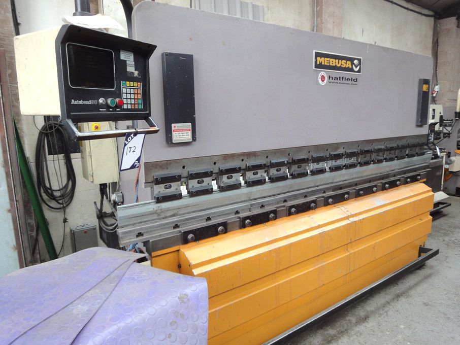 Mebusa PA123 120 ton, 3m hydraulic, upstroking pre...
