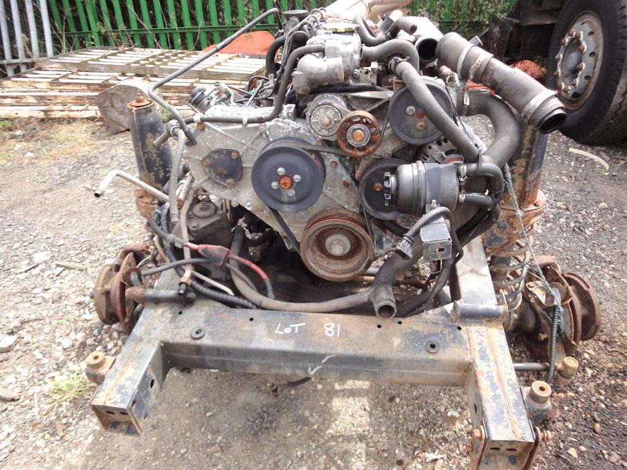 Landrover engine & chassis