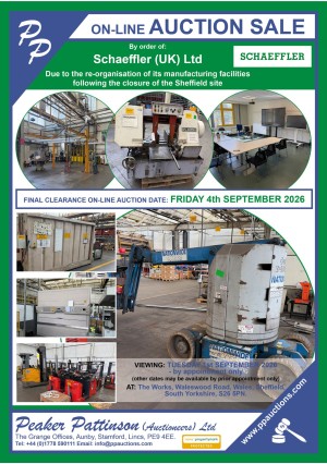Schaeffler (UK) Ltd - Final Clearance