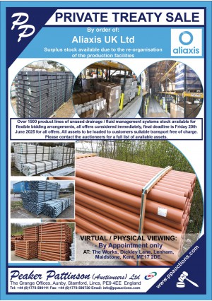Aliaxis UK Ltd - Stock